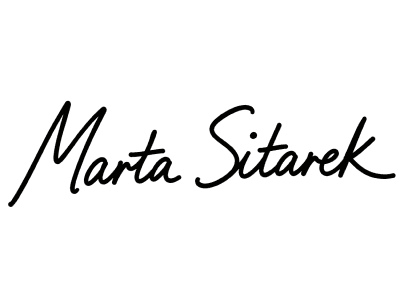 Podpis — Marta Sitarek